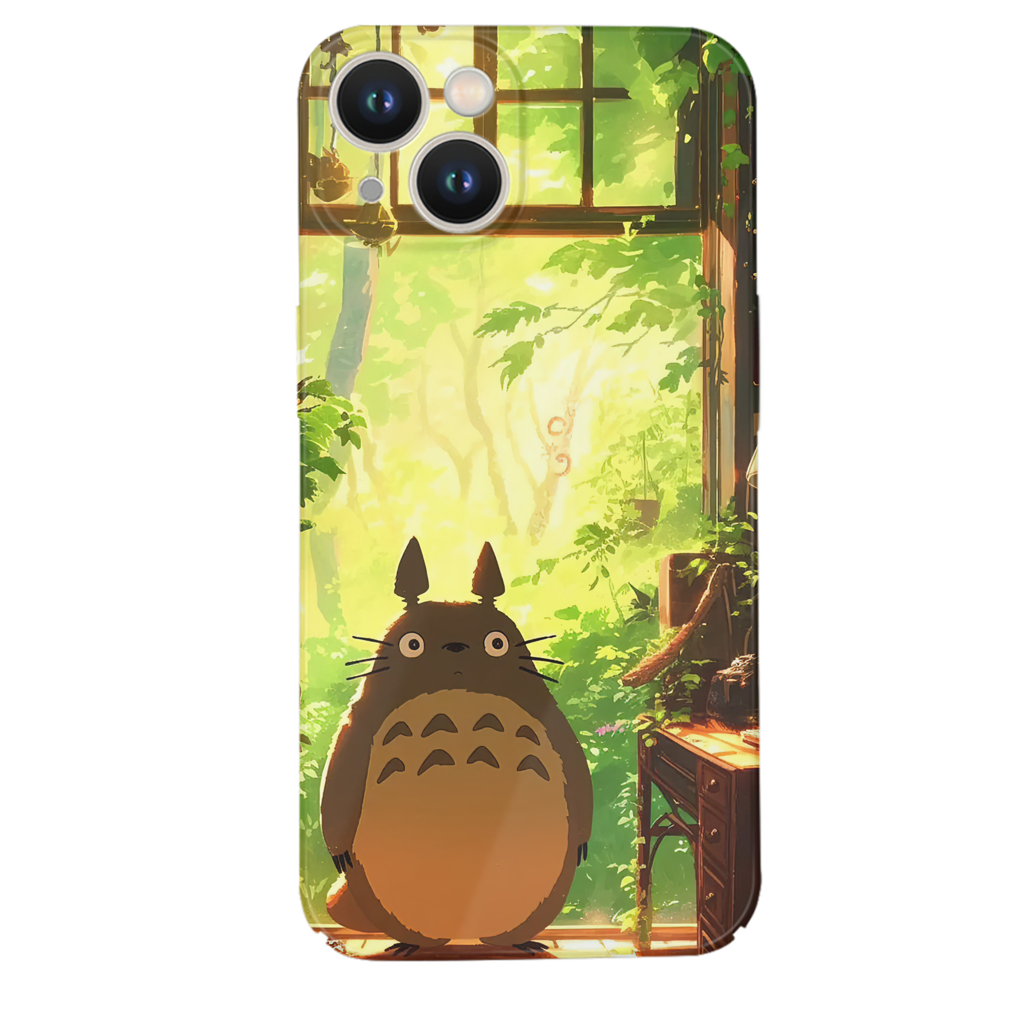 （画像用） となりのトトロ 草壁メイ 草壁サツキ My Neighbor Totoro Satsuki Kusakabe Mei Kusakabe 【iPhone 14シリーズ対応】ハードケース